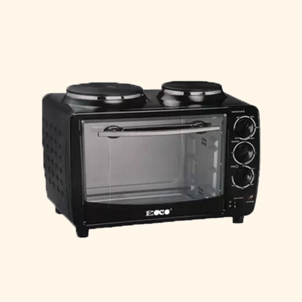 2 PLATE ELECTRIC STOVES WITH OVEN (LARGE)-33L